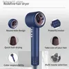 Hair Dryers Leafless Hair Dryers Professional Blow Dryer Negative Ionic Blow Hair Dryer For Home Appliance With Salon Style Q240109