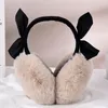 Earmuffs Zimowe okładki ucha dla kobiet-muffy na uszach cieplejsze dla kobiety ochraniacze Ucha urocze worki douszne 240108