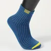 Men's Socks FULSURPRIS 5Pairs/lot High Quality Mens Seasonal Versatile Stylish Business Long For Men Middle Tube Athletic