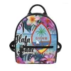 Sacos escolares Guam Polinésio Design Mulheres Mochila de Couro Feminino Tribal Saco de Viagem Padrões Personalizados Senhoras Mochilas Mochila