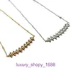 Fashion Designer Car tires's Classic Necklace Women's Gold Plated Bullet Hand Set Diamond Hot Network High end Quality With Original Box Pan