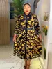 Robes africaines élégantes pour femmes à manches longues vêtements africains grande taille Robe de soirée Dashiki Ankara Turquie tenues Robe 240109
