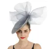 Bérets fascinants pour femmes, chapeaux de Festival de courses de chevaux, casquette de pilulier, chapellerie de mariage, robe de soirée de Cocktail et de thé, Fedoras