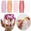 偽の爪24pcs/set long full coverネイルバレリーナアートデタッチ可能マニキュアマットヒントcofo fake endille tool