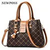 أكياس الكتف NewPoss Fashion Woman Bag Female Tote Bag Messenger Counter Bag Lady Lade Handbag Set Luxury Composite Bag Bag Bolsos 2022Catlin_Fashion_Bags