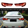 Auto Styling Rücklicht Montage Bremse Reverse Parkplatz Laufende Lichter Für Toyota Reiz Mark X LED Rücklicht 10-16 streamer Blinker