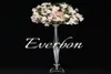 Överklass Crystal Wedding Centerpiece Table Centerpiece Flower Stand Pillars 70 cm hög 20 cm Diameter Decoration Party Decor9649110