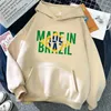 brazil hoodies male graphic y2k aesthetic men clothing hoddies Korea 240109