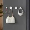 Wandhaken Huishoudster aan de muur Kapstokhaken sleutelkastje Kledingrek Hangers Ronde haak decoratief gemonteerd wanddecor 240108