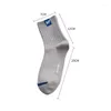 Men's Socks FULSURPRIS 5Pairs/lot High Quality Mens Seasonal Versatile Stylish Business Long For Men Middle Tube Athletic