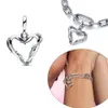 Sterling Sier petit charme été pendentif Fit Me Bracelet cerceaux boucle d'oreille pour les femmes bricolage mode étoile amour bijoux