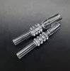 Collector Accessories Quartz Tip 10mm 14mm 18mm Joint Size For Mini NC Kit Dab Straw Drip Tips Smoking Tool VS Water Pipe3156797