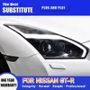 Car Styling Head Lamp For Nissan GTR R35 LED Headlight 07-15 DRL Daytime Running Light Streamer Turn Signal Indicator Front Lighting