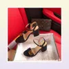 Sandalias de tacón clásicas zapatos de diseño de diseñador de cuero 100 cuero dance zapato de baile tacones sexys de gamuza de gamuza grueso hee7718535
