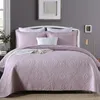 Bubble Kiss Solid Color Bedspread 3D Printing Cotton Polyester Quilted Bedspreads Quilt Bed Covers Pillowcase Double Queen King 240109