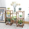 Wooden 8 Tiers Garden Plant Stand Indoor Outdoor Potted Flowers Storage Planters Display Rack for Greenery Plants 240109