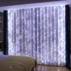 1pc 118x118Inch/300LED USB Koppartrådslampor, 8 lägen Remote Control String Lights, för nyår jul sovrum fest bröllop hem trädgård vägg heminredning.