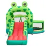 wholesale Kids Inflatable Bounce House Oxford Mini Bouncy Castles With Slide Yard Jumper Bouncer Outdoor games Indoor And Blower with blower