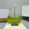 Luxuriöse strukturierte Schultertasche aus Rindshaar für Damen, Spiegelqualität, Unterarmtasche, modische Geldbörsen, Designer-Damen-Abendtasche, Geldbörse mit Box