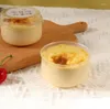 Geschenkverpakking 50 stuks Clear Pudding Cup Wegwerp Yoghurtfles Met Deksel Jelly Bakken Verpakking Ronde Transparante Plastic 120 ml