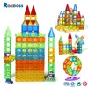 Romboss coloré fenêtre Architecture Puzzle blocs de construction éducatifs jouet créatif variété magnétique jouets pour enfants 240110