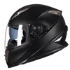 Motorcykelhjältar racing motocrosshjälm med dubbla lins full ansikte abs Casco moto hiefintion scooter motorcykel ridning