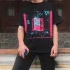 T-shirty męskie T-shirt mężczyzn Kobiety Hip T-shirty 19AW Dustbin Cavempt Tee Binary Code Drukuj C.E Topsyolq