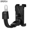 Mobiltelefonmonteringshållare JereFefish Motorcykelcykeltelefon Holder MOBILTELEFON STAND Support för alla typer av mobil GPS PDA MP4GPS Bike Holder YQ240110