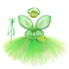 Ensembles de vêtements Hawaii bébé enfants Costume de fée princesse filles fête d'anniversaire Tulle Tutu jupes enfants tenue vêtements