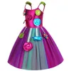 Costumes de robe de bonbons pour les filles Festival de Pourim Costume de sucette fantaisie enfants robes Tutu d'été robe robe de bal de fête 240109