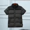 Chalecos para hombres Parkas Chaleco Hombres Manga corta Chaqueta gruesa Sólido Casual Viejo Cálido A prueba de viento Patchwork Chaleco Outwear Masculino 6XL 2024