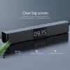 Haut-parleurs Mifa Soundbar K3 Bluetooth Haut-parleur 2 Son stéréo Grand affichage numérique Sans fil Bluetooth 5.0 Support Tws