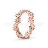 Designer Luxury Rings Pan Family White Copper S925 Silver Plated Rose Gold Diamond Chrysanthemum Ring