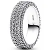 2024 Designer Pandoraring Dora's Rings S925 Silver Produit Série Rouge Personnalisé Bague de queue pour femme Pliable Style de bande Prix