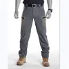 Pantalon pour homme élasticité respirante pantalon à séchage rapide pantalon de randonnée imperméable léger pour homme mince solide résistant à l'usure sport été