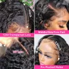 Glueless شعر مستعار Human Hair 13x6 HD Lace Frontal Curly Front 5x5 Closure البرازيلي البرازيلي للبيع 240110