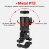 Tripods Bicycle Motorcycle Handlebar Aluminum Alloy Clamp Holder Tripod Mount for GoPro Hero 9 8 7 6 5 Insta360 ONE X R Action Camera