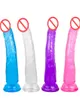 Gode de gelée douce érotique gode Anal réaliste Strapon gros pénis ventouse jouets pour adultes jouets sexuels pour femme J17352145891