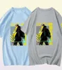 T-shirty męskie Rebecca cyberpunk Edgerunners T-shirt 100% bawełny mężczyzn T Shirt Gothic Harajuku unisex Tops Hip Hop krótkie rękawie L2209299501584