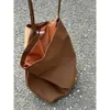 THE Row Nylon Bucket Tote Bag Small and High end High Capacity Commuting One Cloud Bag high quality