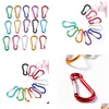 Other Hand Tools 2000Pcs Aluminum Alloy Carabiner Spring Snap Clip Hooks Keychain Climbing Hiking Outdoor Activities Drop Delivery H Dh4Ex