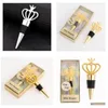 Party Favor Diamond Crown Wine Bottle Stopper Sier Stoppers Home Kitchen Bar Tool Metal Seal Wedding Guest Gifts Sn214 Drop Delivery Dhj7Z