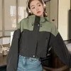 Deeptown colheita blusão jaqueta feminina kpop y2k streetwear coreano comentários muitas roupas com capuz zipup jaquetas curtas outono inverno 240110