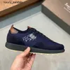 Berluti Mens Shoes Playoff Leather Sneakers Berlut Bru 2024 New Mens Handsome Low Cut Spliced Sports and Casual High End Fashion Trendy for Men Rj A4XX