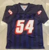 스티치 풋볼 저지 52 Ray Lewis 2004 레트로 럭비 유니폼 남성 여성 청소년 S-6XL