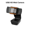 Webcams Mini USB 2.0 Video Recording Webcam 720P HD In Webcam With Mic Rotatable Two-Way Audio Talk For PC Computer DesktopL240105