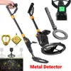 Metal Detector sotterraneo Metal Detector LCD Tesoro Gold Digger Sensibile Bobina di ricerca Impermeabile Tesoro Metal Seeker Strumento 240109