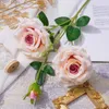 3 Corner Head Rose Single Rose Cérémonie de mariage Hall de mariage Hall Channel Channel Row Simulation Fleur Fleur Fleur Fleur Shoting Props Ty