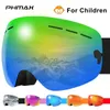 Goggles Phmax pour enfants Ski Goggles Winter Ski Goggles Snow Mothobile Snow Mothes Snow