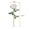 Decorative Flowers Graceful Crystal Rose Ornament Mother'S Day Anniversary Collectible Diamante